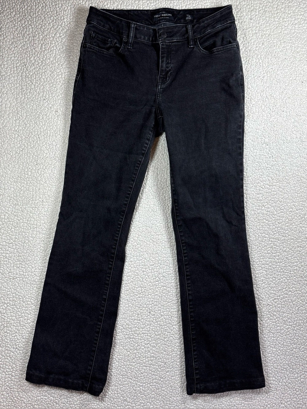 Lucky Brand Lolita Boot Women’s Black Size 8/29 Stretch Dark Wash Jeans